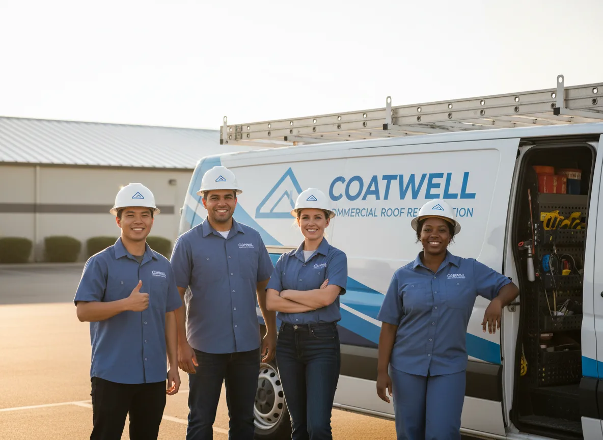Commercial roof coating company in Matfield Green, KS